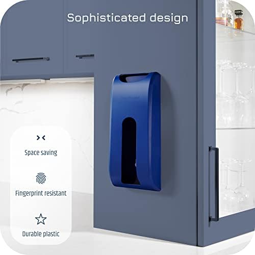 Wall-Mounted Plastic Bag Holder & Grocery Bag Organizer / Dispenser - Image 4