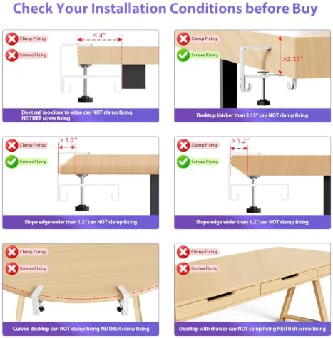 Univivi No Drill Under Desk Cable Management Tray, 28 inch Cable Management - Image 5
