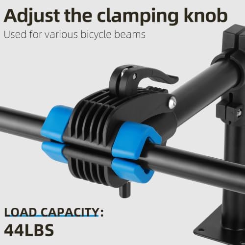 Urban Deco Bike Repair Stand Bench Mount Bike Stand Wall Mounted Bike Work Stand Bicycles Maintenance Rack Bike Clamp for Road Mountain Bike,Road Bike - Image 5