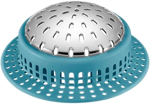 Aluvor Bathtub Drain Hair Catcher Shower Drain Cover Sink Drain Protector by SayGoodbyetoHairClogging