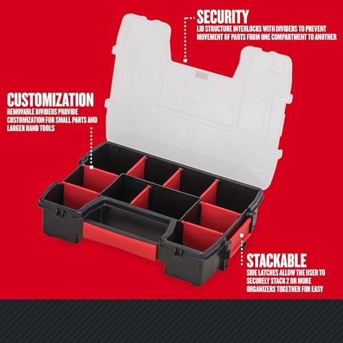 CRAFTSMAN 10-Compartment Small Tool Storage Organizer, Plastic (CMST14021) - Image 2