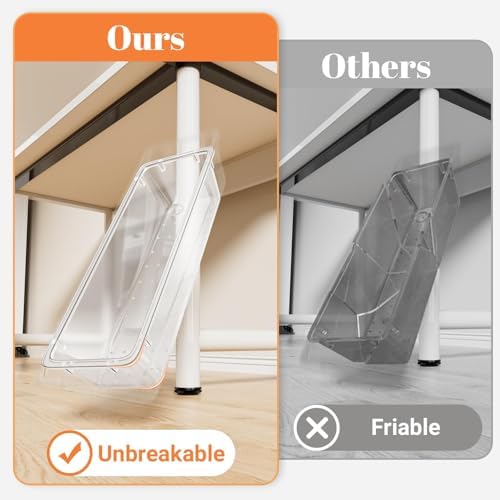 SpaceHacks 15 PCS Plastic Drawer Organizer Set, Drawer Storage Trays - Image 5