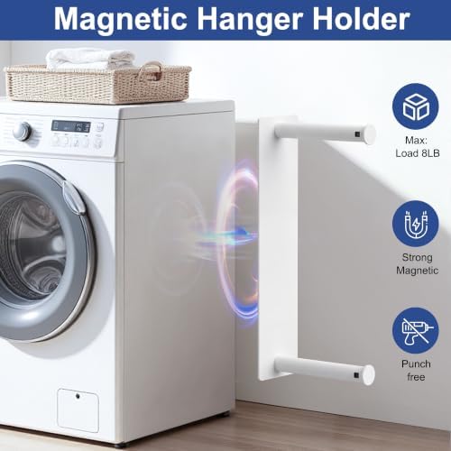 Magnetic Hanger Holder for Laundry Room, sunoyar - Image 2