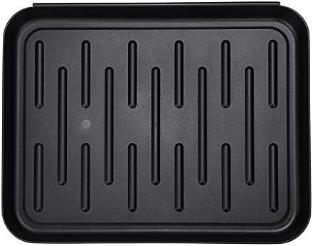 OwnMy Black Boot Tray Mat Indoor Plastic Small Shoe Tray Mat for Entryway by OwnMy