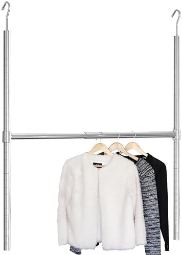 Deco Brothers Adjustable Hanging Closet Rod, Chrome by DecoBrothers
