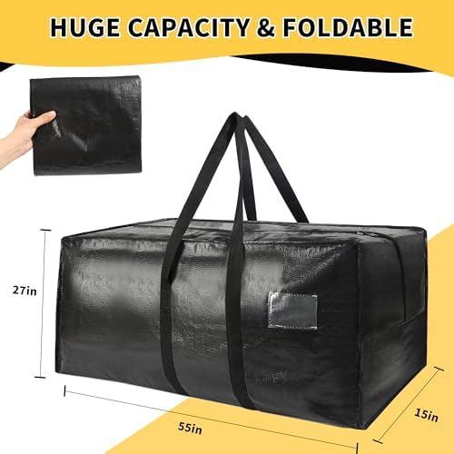 Heavy Duty Extra Large Moving Bags,96 Gallon 2Pack - Image 3