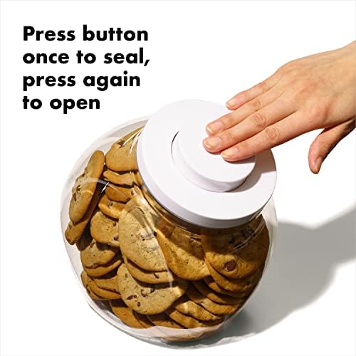 OXO Good Grips 5.0 Qt POP Large Cookie Jar - Airtight Food Storage- for Cookies and More (Pack of 4) - Image 2