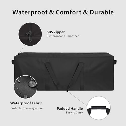 TOPDesign 1-Pack Long Storage Duffle Bag – 58" x 18.8" x 18.8", 87Gal - Image 3