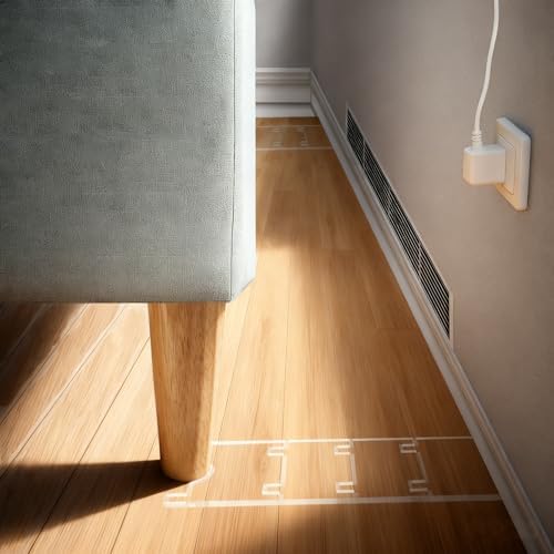 Clear Acrylic Couch Wall Spacer, 2-9 Inch Adjustable Couch Stopper 2-Pack by Jayen