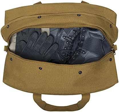 Rothco Canvas Parachute Cargo Bag, Coyote Brown, 40.5L - Image 3
