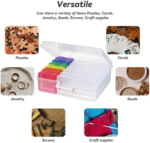 Plastic Storage Box Arts Storage Organizers Plastic Container for Storage - Image 5