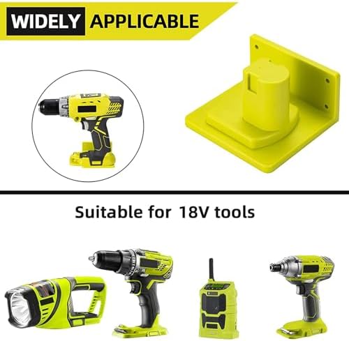 20 Pack Tool Holder Compatible with Ryobi 18V Wall Mount Plastic - Image 7