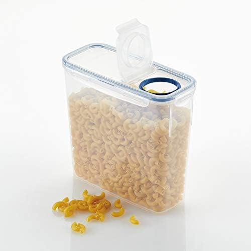 LOCK & LOCK Easy Essentials Food Storage with Flip Lid/Airtight container, BPA Free, 14.3-Cup, Clear (Pack of 2) - Image 6