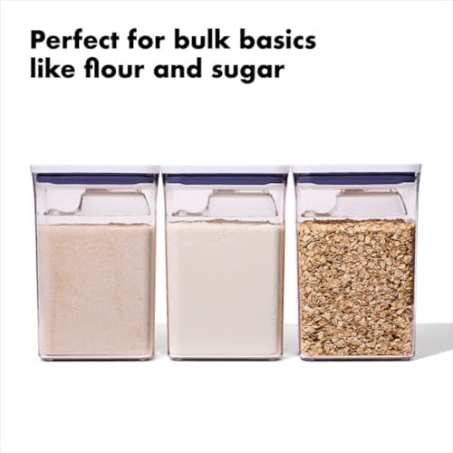 OXO Good Grips POP Airtight Food Storage Containers for Pantry, 6-Piece Set - Image 2