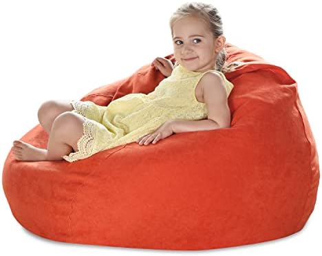 YuppieLife Stuffed Animal Storage Bean Bag Cover, 27" Canvas Toy Organizer by YuppieLife
