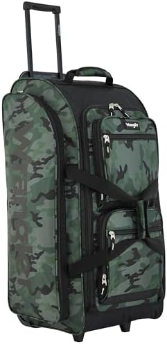 Wrangler Wesley Rolling Duffel Bag, Camo by Wrangler%C2%AE