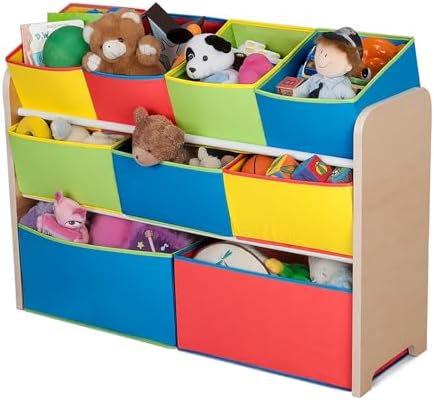Delta Multi-Color Deluxe Toy Organizer with Storage Bins - Image 2