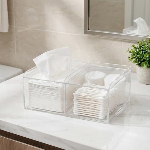 TOPZEA Dryer Sheet Holder, Clear Acrylic Laundry Organizer, 2 in 1 Dryer Sheet & Pods Container Dispenser with Label & Drawer, Storage Box for Laundry Room Organization, Dishwasher Pod, Clothespins - Image 7