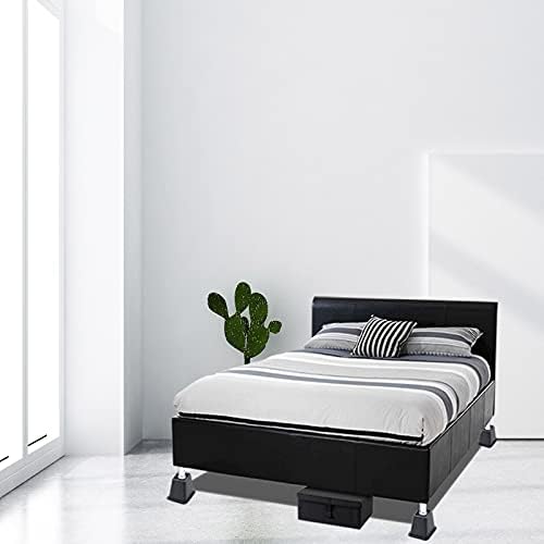 Bed Risers 3 Inch, Heavy Duty Square Furniture Frame Lift, Set of 4 - Image 6