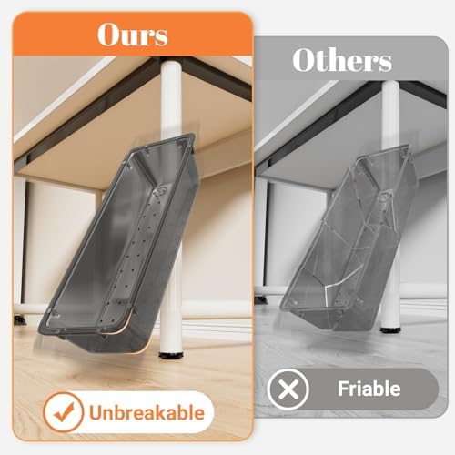 SpaceHacks 15 PCS Plastic Drawer Organizer Set, Drawer Storage Trays - Image 5