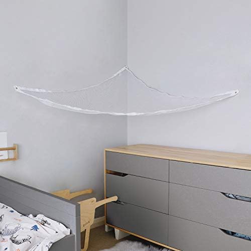 Little Chicks Plush Stuffed Animal Net Hammock -Corner Organizer and Toy Holder - Extra Large Hanging Storage for Kids Bedroom (Pack of 2) - Image 4