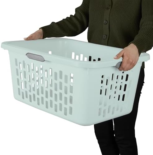 Sterilite Rectangular Laundry Basket, Plastic Clothes Hamper, 6-Pack - Image 6