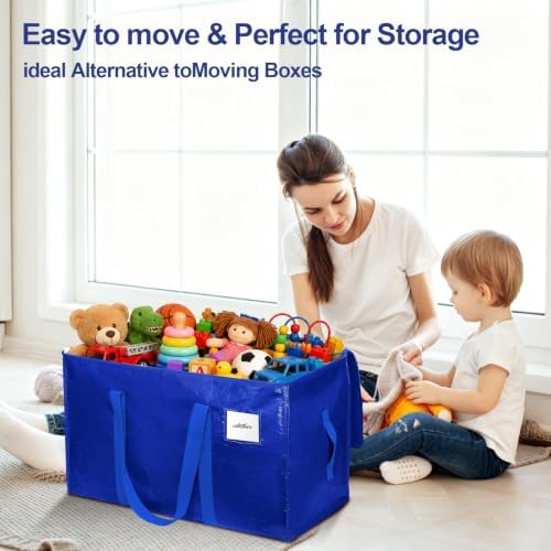 Extra Heavy Duty Large Moving Bags with Zippers and Reinforced Handles - Image 6