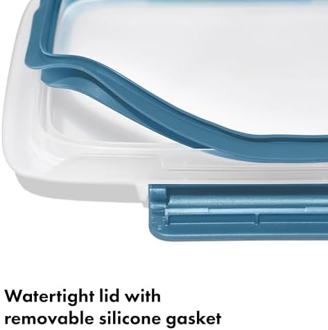 OXO Good Grips Prep & Go 4.1 Cup Divided Food Storage Container -Ocean Blue - Image 7