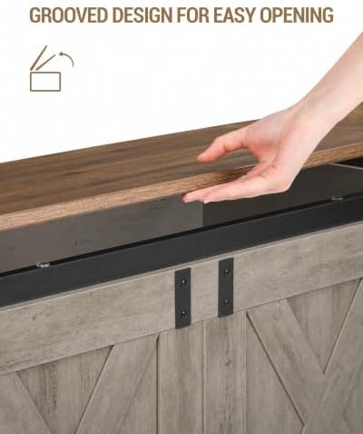 Hzuaneri 59 inches Farmhouse Storage Chest and Bench | 70 Gal | 330lb Seat - Image 6