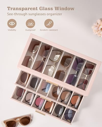 Lolalet Sunglasses Storage Box for Women - Image 4