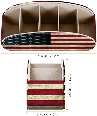 FINTIE Remote Control Holder with 11 Compartments Vegan Leather - Image 5
