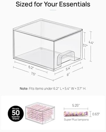Vtopmart 12 Pack Small Clear Stackable Storage Drawers - Image 2