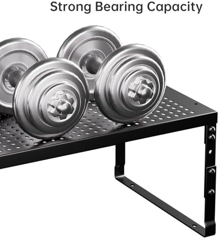 Expandable Adjustable Stackable Kitchen Organizer,Pantry Storage Shelves Racks,for cabinets Shelf, Kitchens, countertops, bathrooms,RV(1Pack/Black,Medium) - Image 5