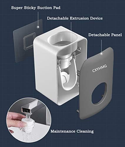 Automatic Toothpaste Dispenser for Kids, Toothpaste Squeezer, 2Black - Image 4