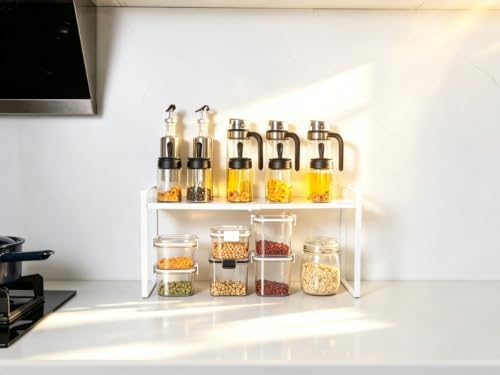 Expandable Cabinet Shelf Organizer Riser for Kitchen Cupboard Under Sink - Image 4
