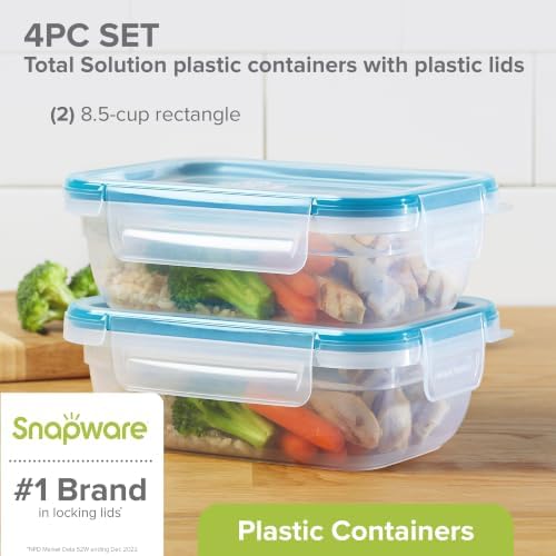Snapware Plastic Total Solution 2-Pack (3 Cup) Food Storage Containers - Image 2