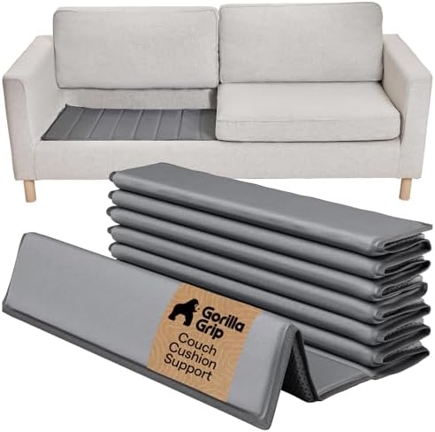 GORILLA GRIP Couch Cushion Support Board for Sagging Loveseats, 24x54 Gray by GorillaGrip