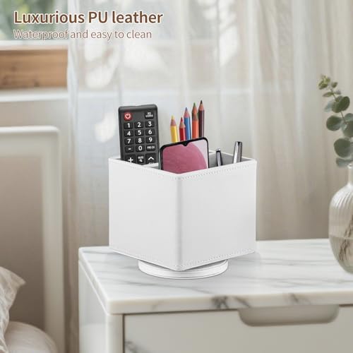 360° Spinning TV Remote Control Holder,Pen Caddy/Cup,Art Supplies Organizer - Image 4
