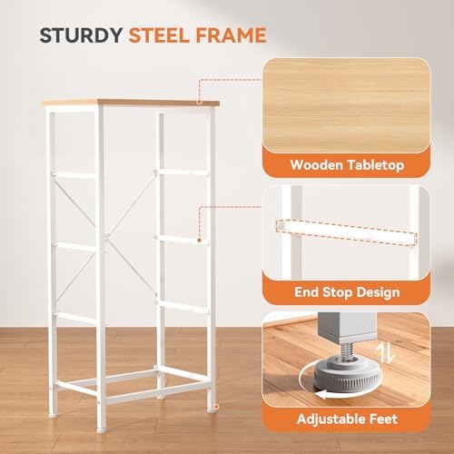 Sweetcrispy 4 Storage Drawer Dresser, Storage Cabinet, Clothes Organizer - Image 6