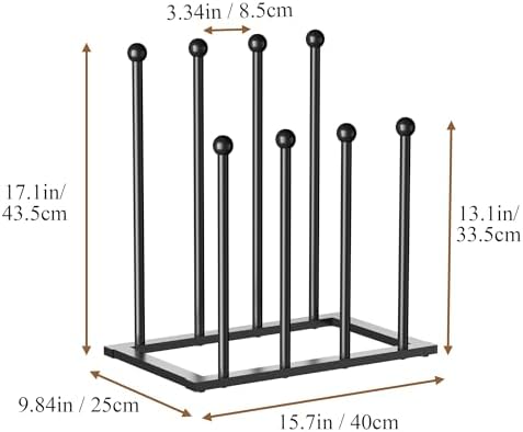 pickpiff Free Standing Shoe Racks - Black Metal Boot Rack, Shoe Organizer for Dorm Room, Closet, Entryway, Bedroom, Patio Outdoor, Hallway, Black Shoe Rack Organizer, Shoe Storage Fit for 4 Pairs - Image 5