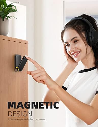 Lamicall Headphone Stand, Sticky Headset Hanger, Adhesive Headphone Holder - Image 4