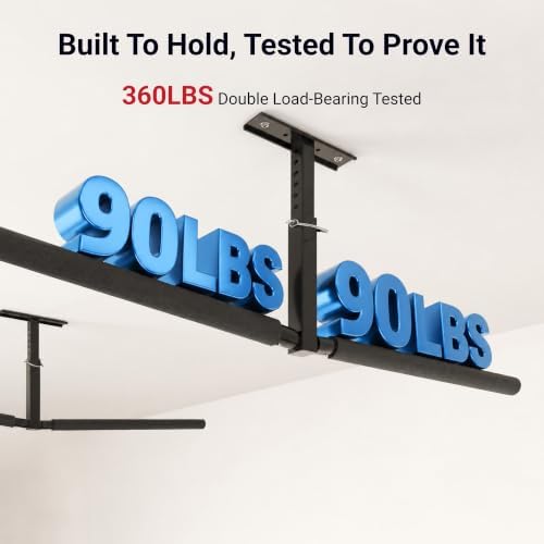 FLEXIMOUNTS Double Arm Adjustable Overhead Ladder Rack, 71.5" Arms - Image 5