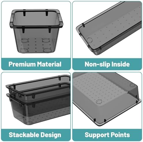 Drawer Organizer Set, Drawer Organization and Storage Containers, 32 PCS - Image 3