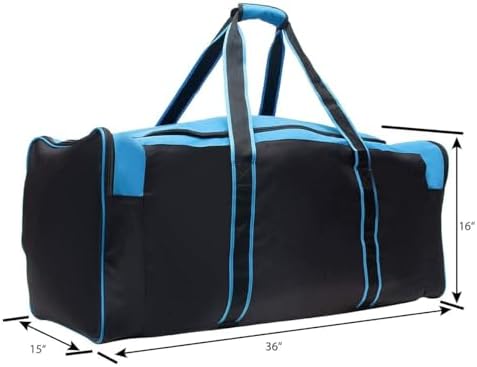 Jetstream Heavy Duty Multi Pocket Durable Sports Gym Equipment Travel Duffel Bag - Image 5