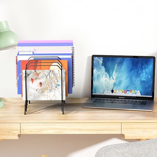 Gawerk Incline Desk Magazine Folder Holder File Organizer with 8-Section - Image 7