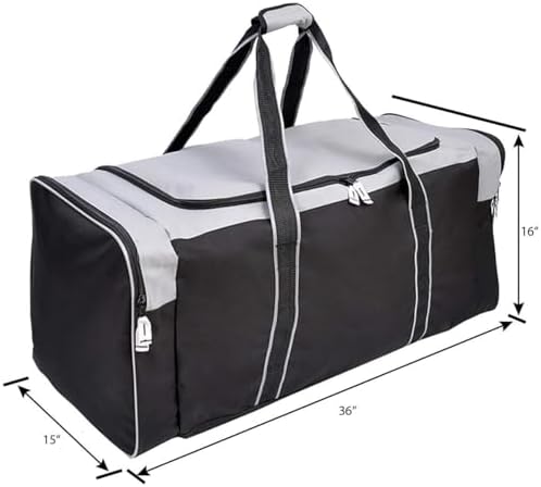 Jetstream Heavy Duty Multi Pocket Durable Sports Gym Equipment Travel Duffel Bag - Image 5