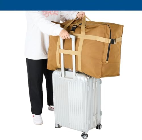Arxus Large Duffel Bag, Waterproof Carry on Weekend Overnight Storage Bag over Luggage for Airline, Travel, Camping, Moving - Image 3