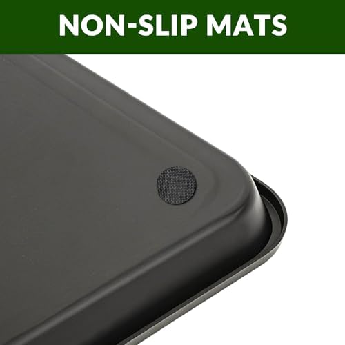 Finorder Multi-Purpose Boot Trays, 2 Pack, 17.6" x 14" x 1.2", Black - Image 6