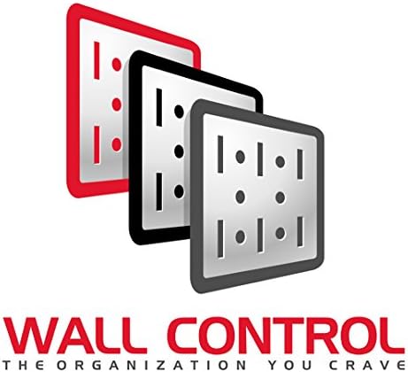 Wall Control Pegboard Spray Can Holder Bracket and Aerosol Can Organizer for Wall Control Pegboard and Slotted Tool Board - Blue (Pack of 6) - Image 5
