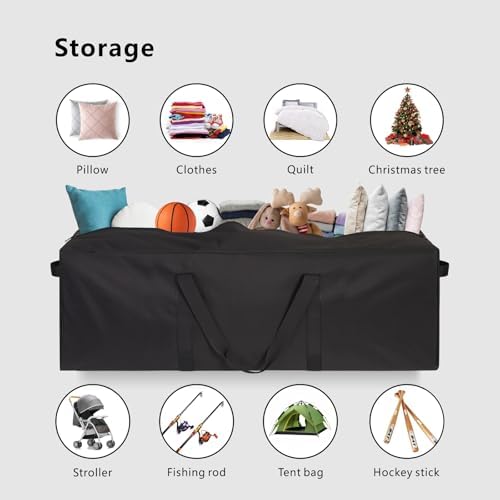 TOPDesign 1-Pack Long Storage Duffle Bag – 58" x 18.8" x 18.8", 87Gal - Image 4